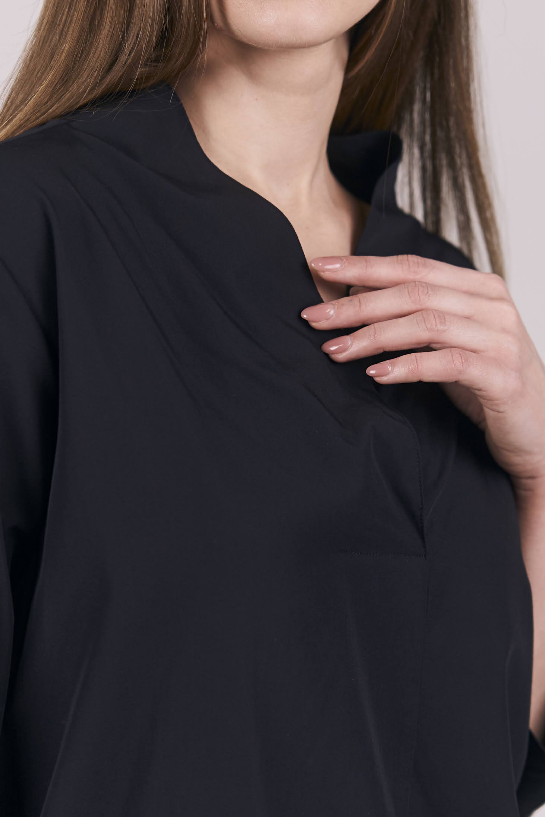 Chic Black Casual Top