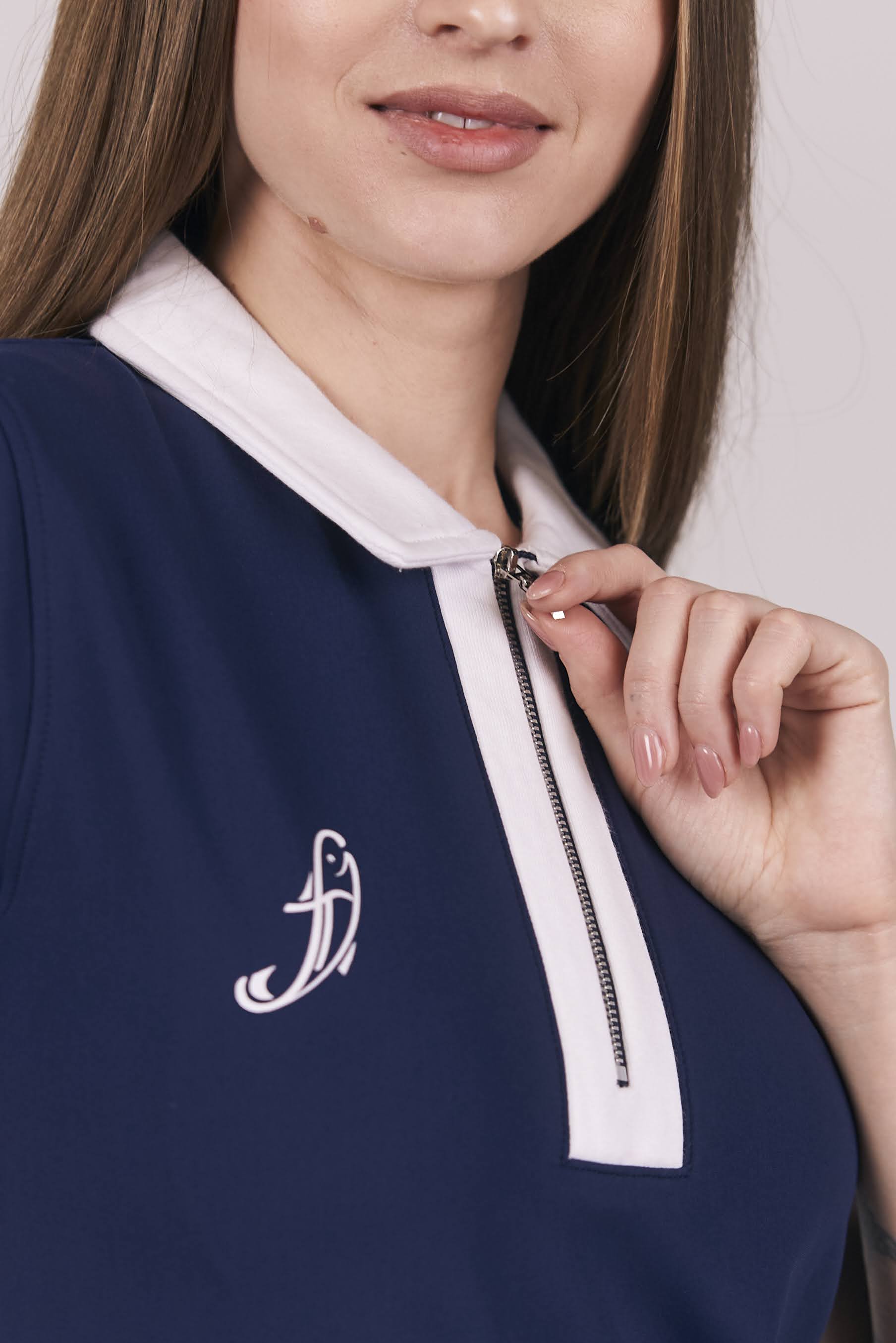 Navy Blue Polo T-shirt