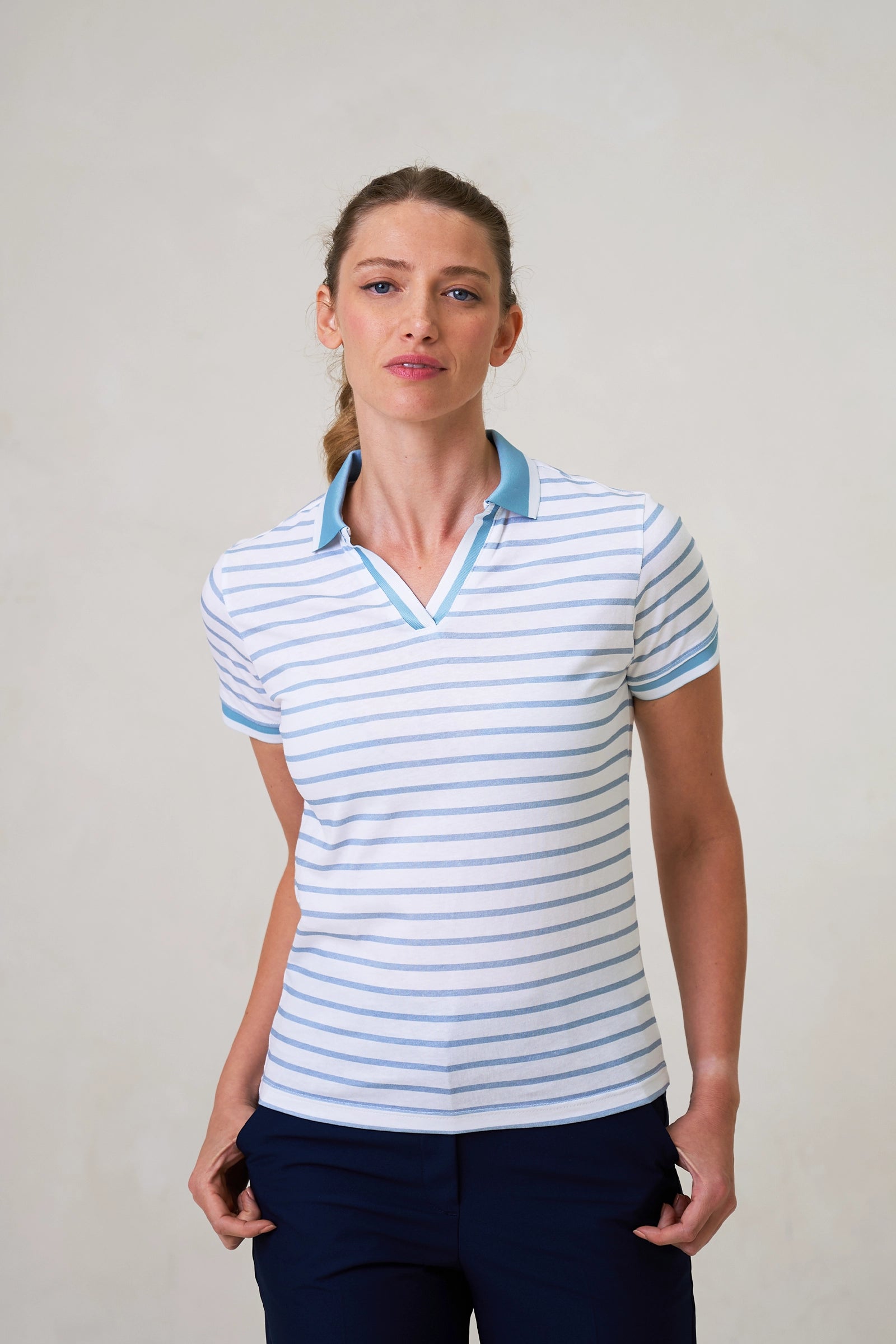 Striped Polo Shirt