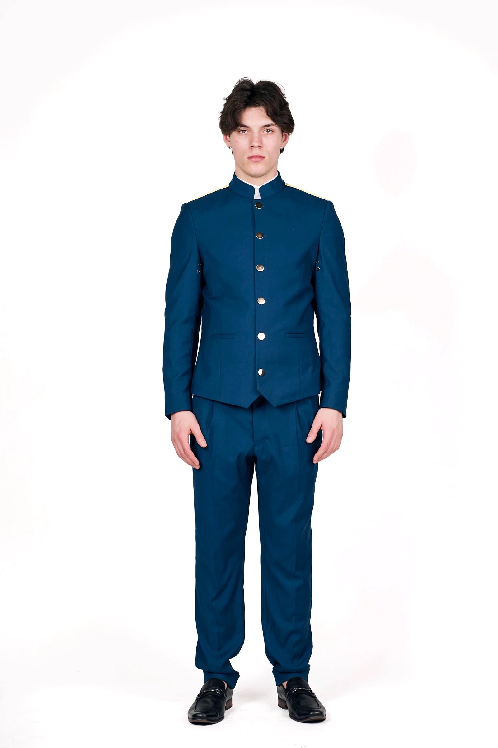 Men's Mandarin Collar Jacket