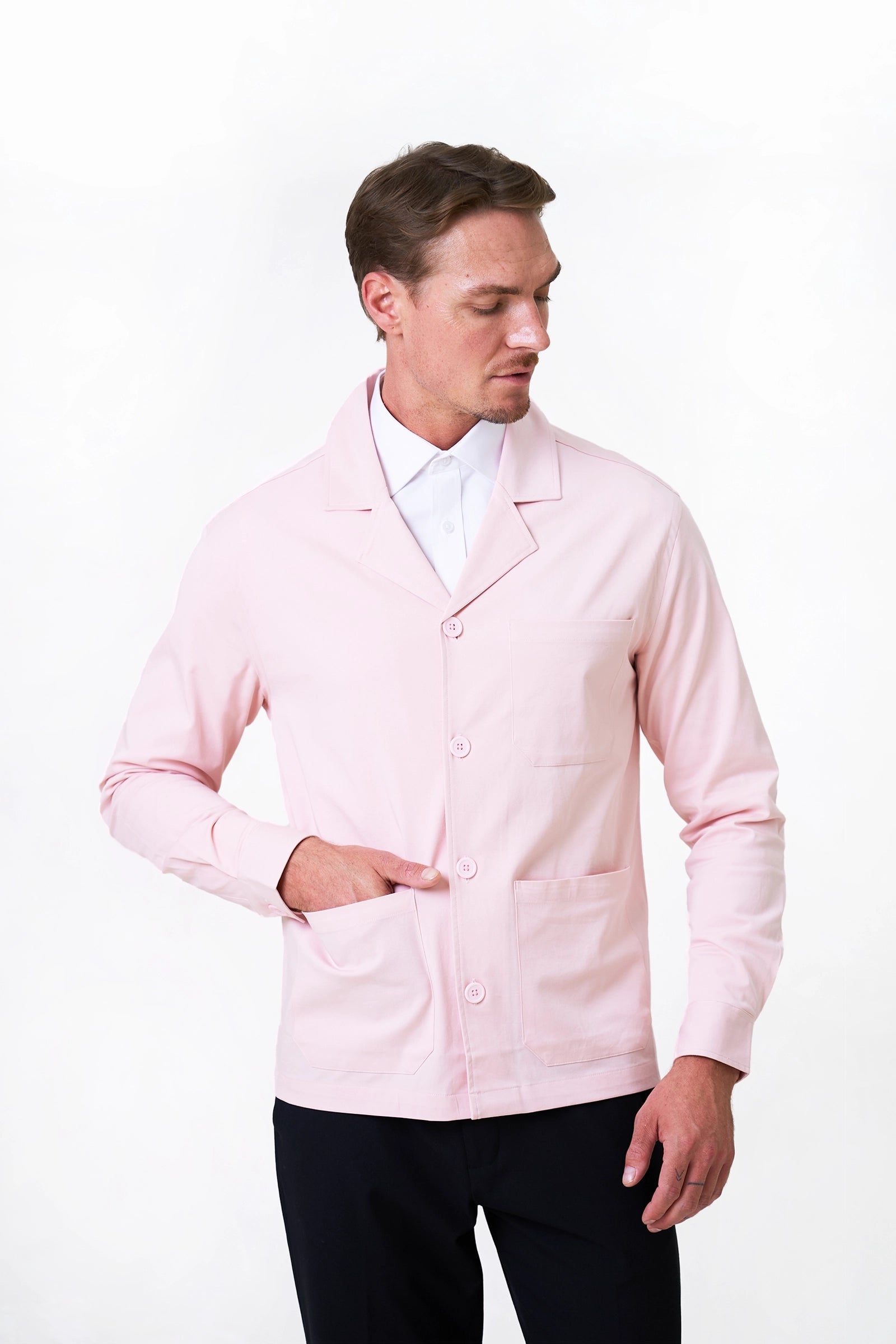 Men’s Blush Pink Chore Coat