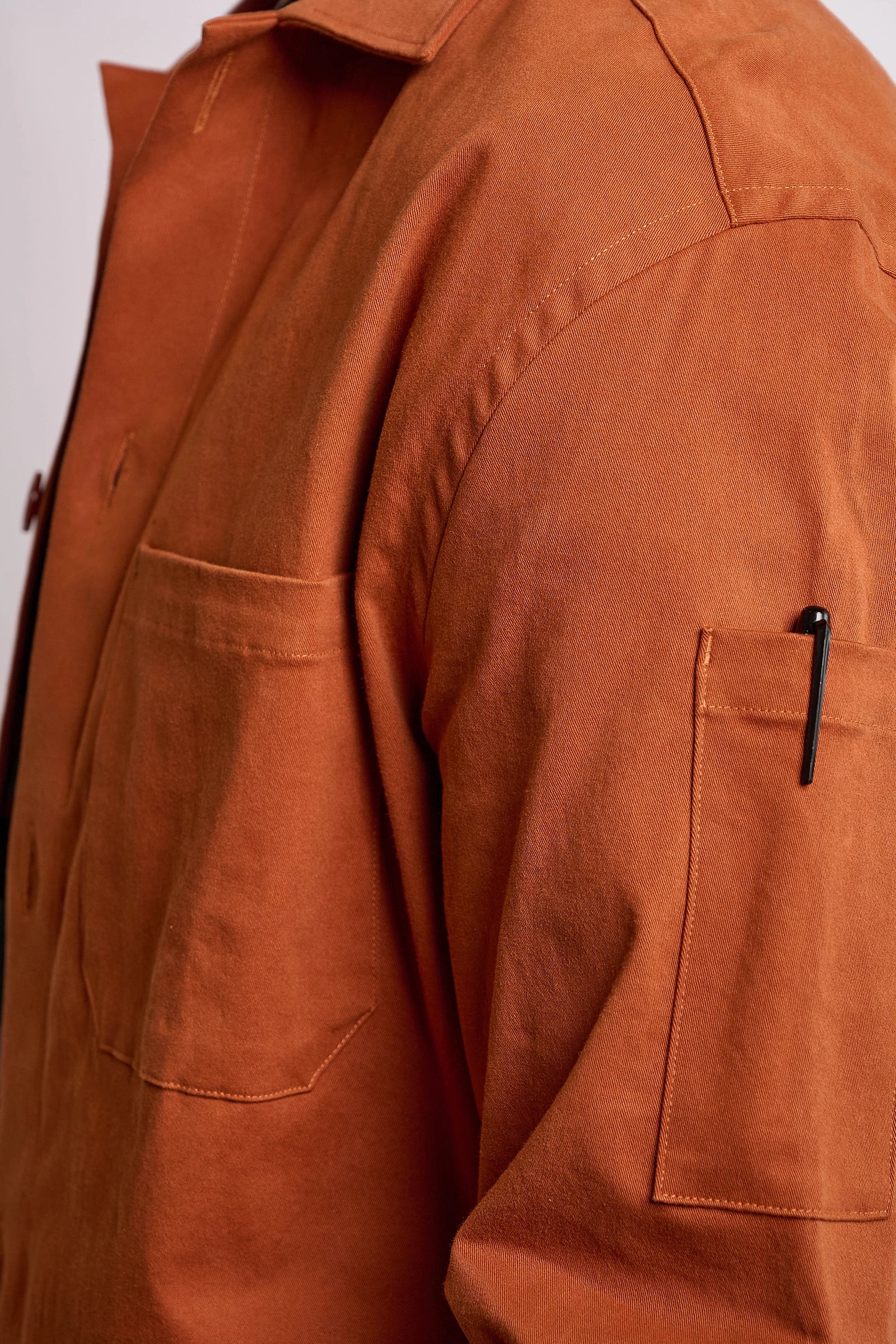 Rust Casual Chore Jacket