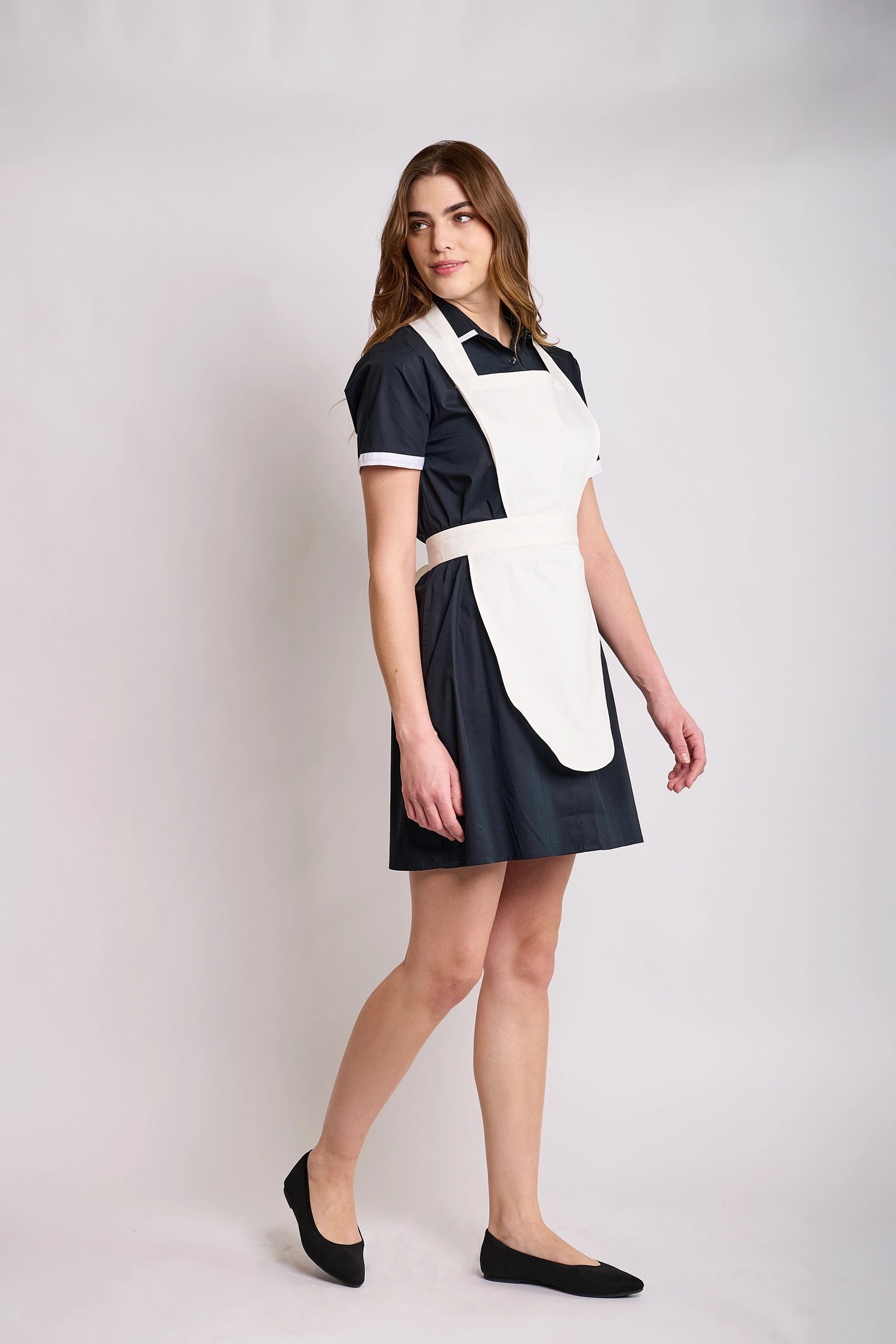 Classic Cream Bib Apron