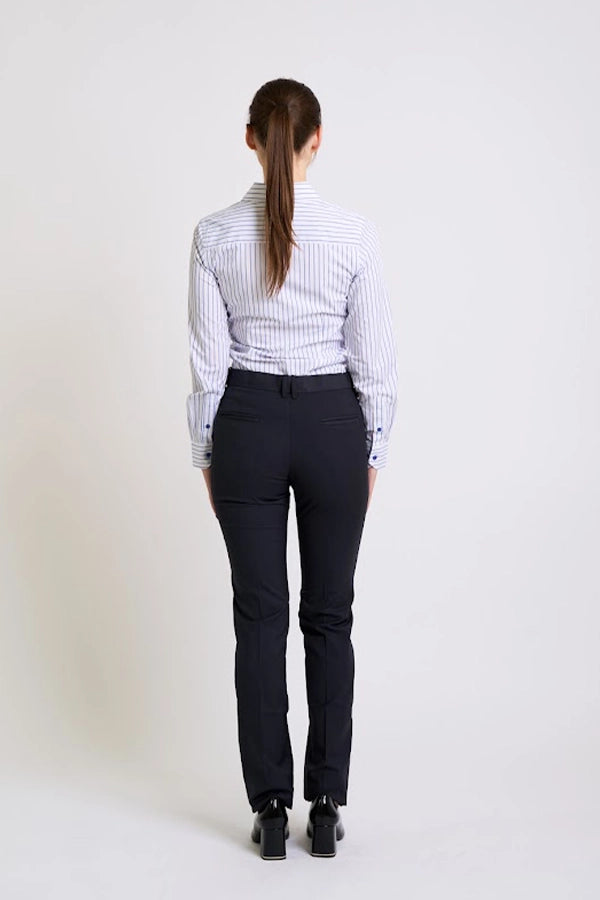 Classic Striped Button-Down Shirt