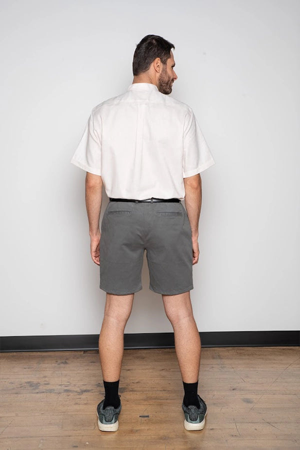 Men's Classic Gray Chino Shorts