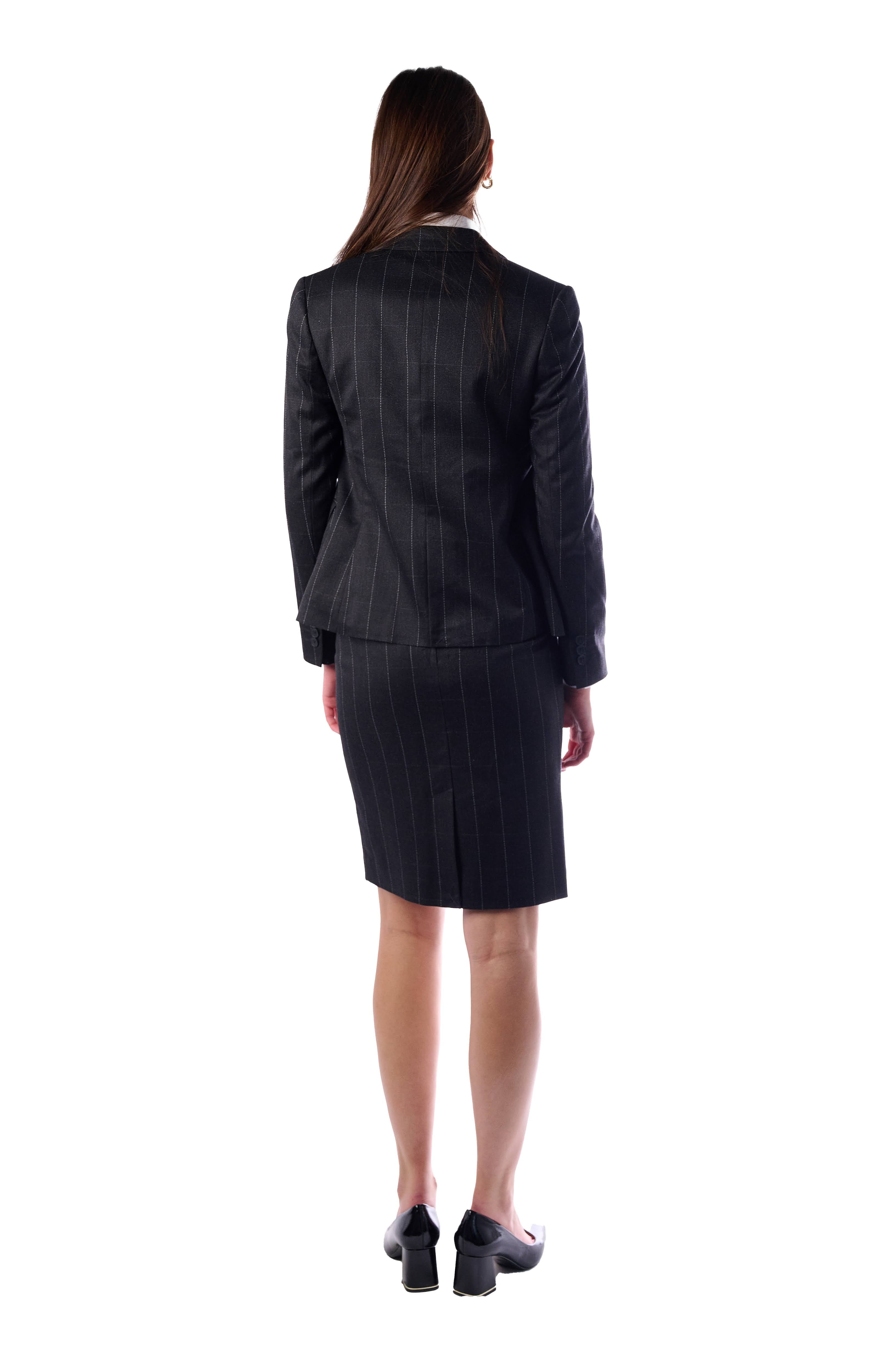 Elegant Pinstripe Skirt