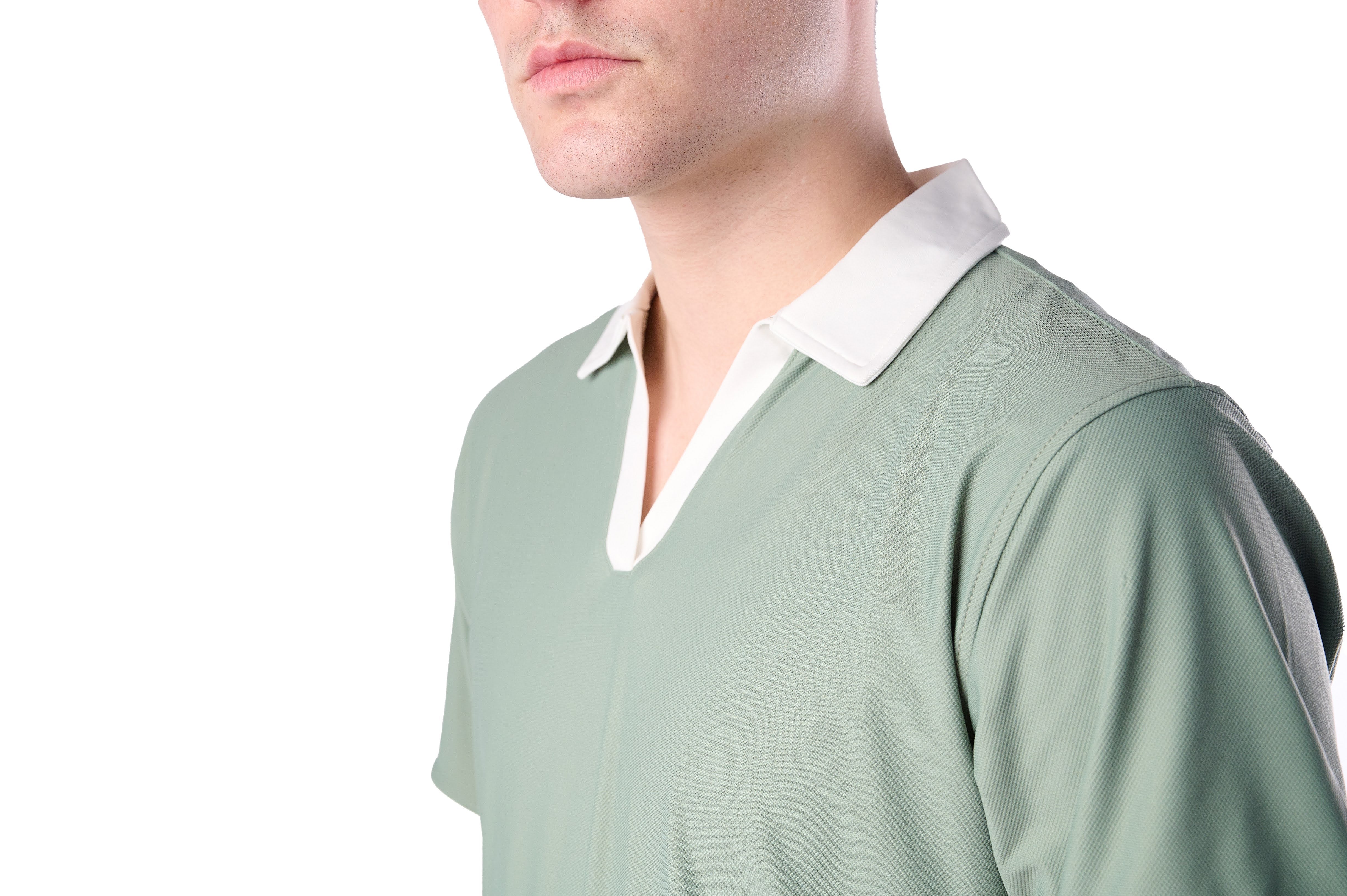 Sage Green Polo T-shirt