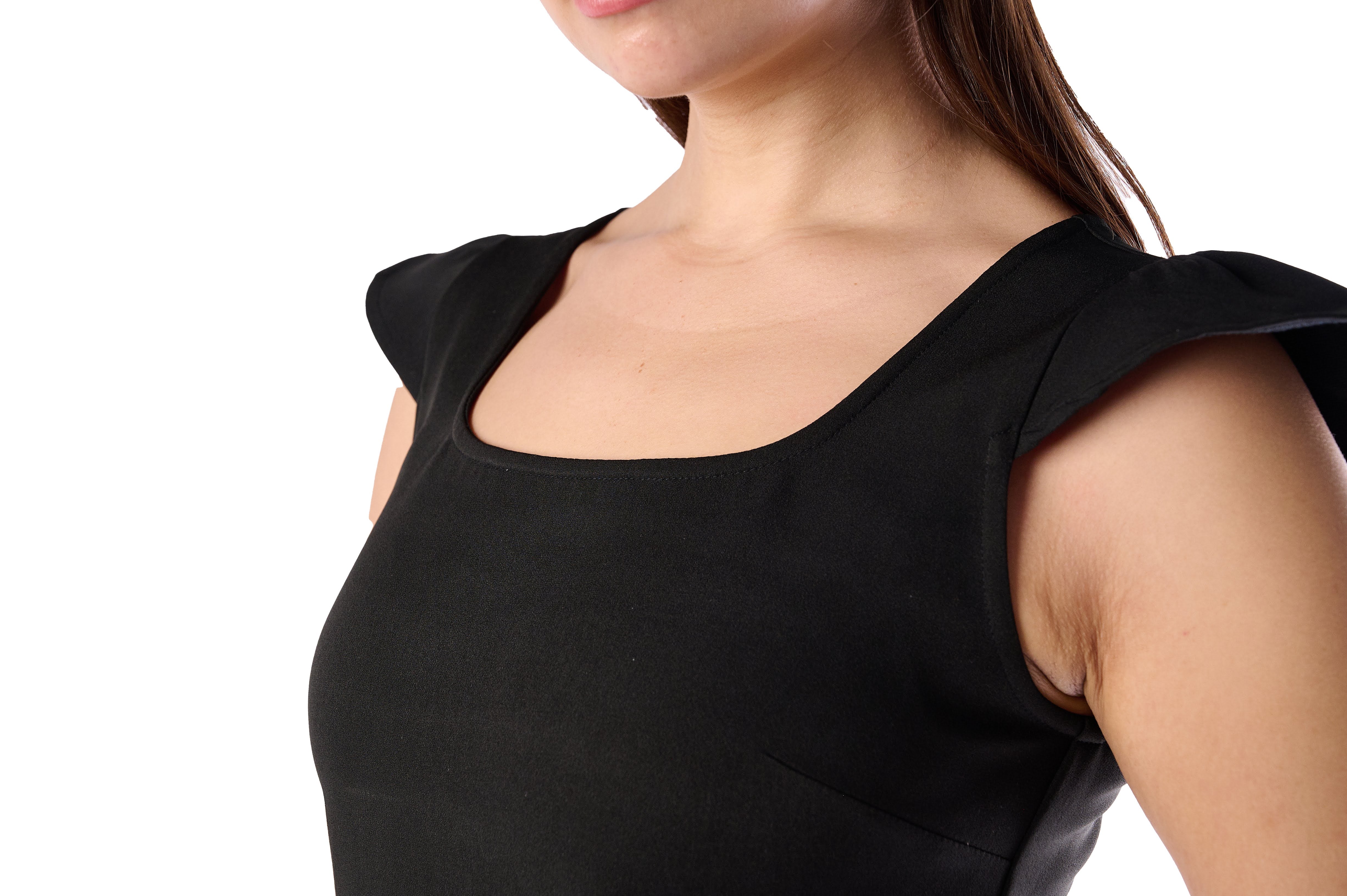 Modern Cap-Sleeve Mini Dress