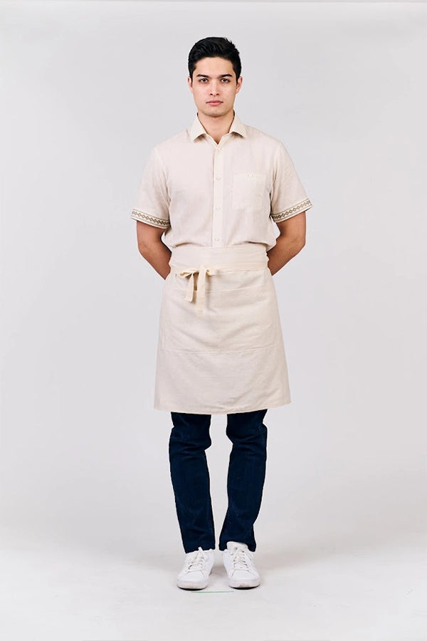 Classic Bistro Apron with Adjustable Tie