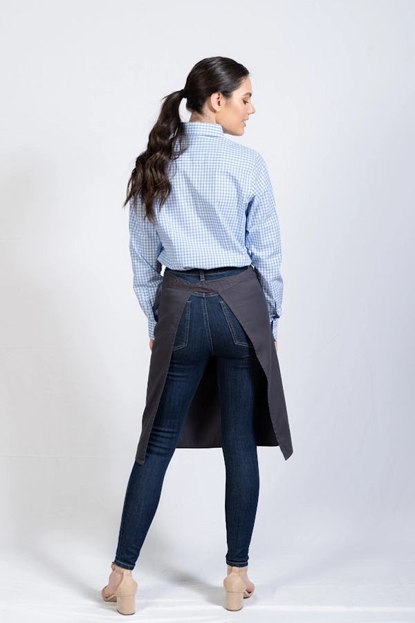 Classic Waist Apron – Charcoal Grey