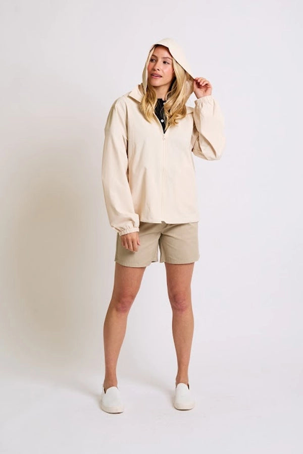 Lightweight Hooded Zip-Up Jacket