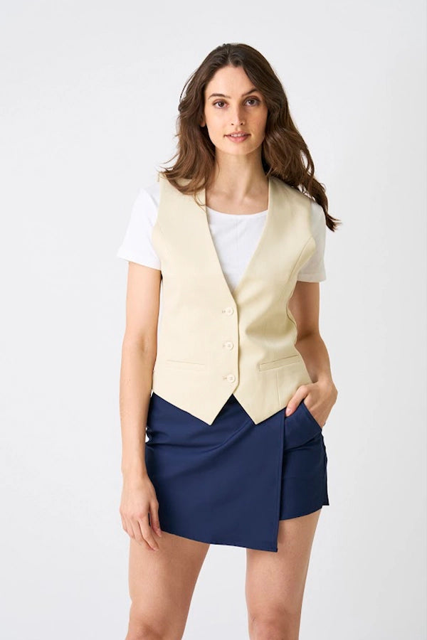 Women's Classic Beige Vest