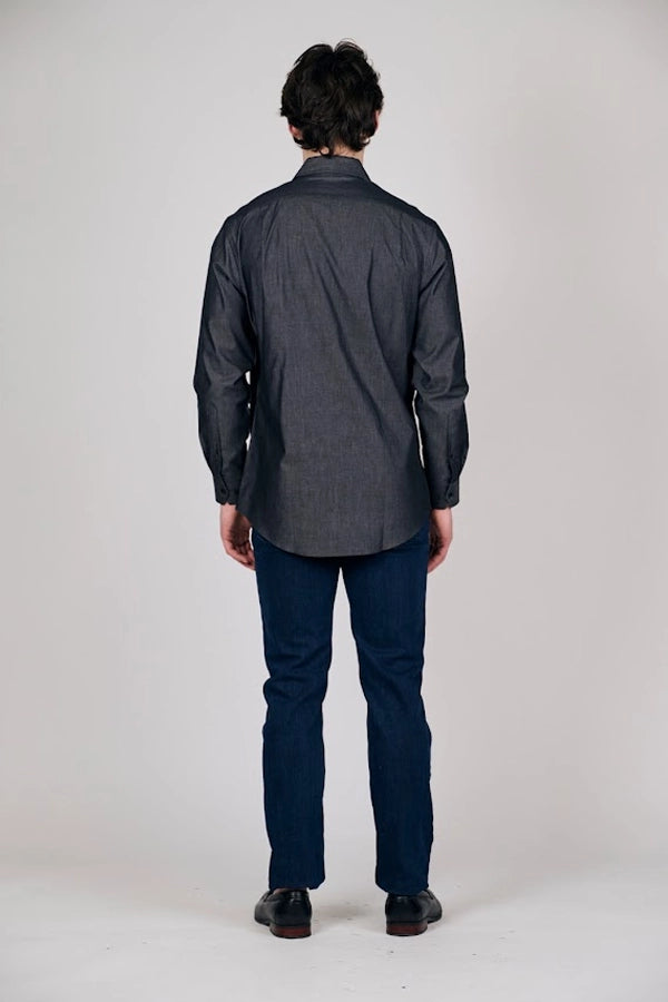 Men's Modern Black Shirt
