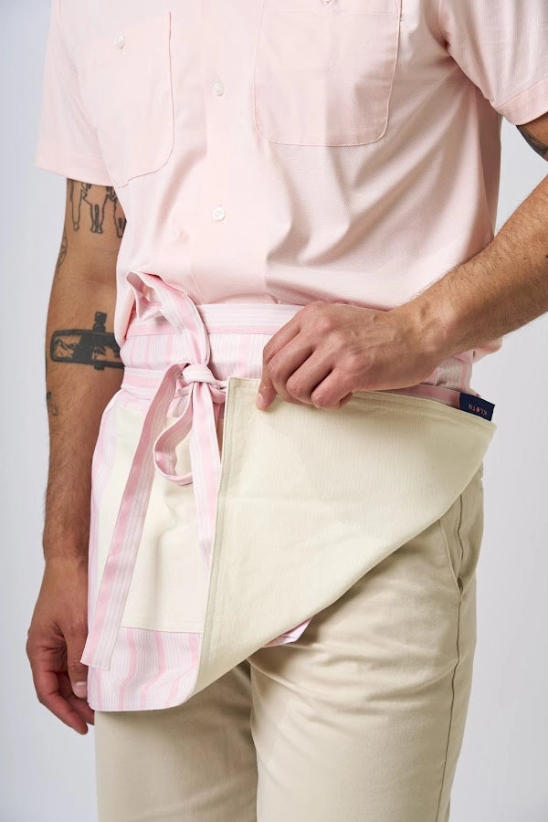 Bistro Apron with Contrast Pocket