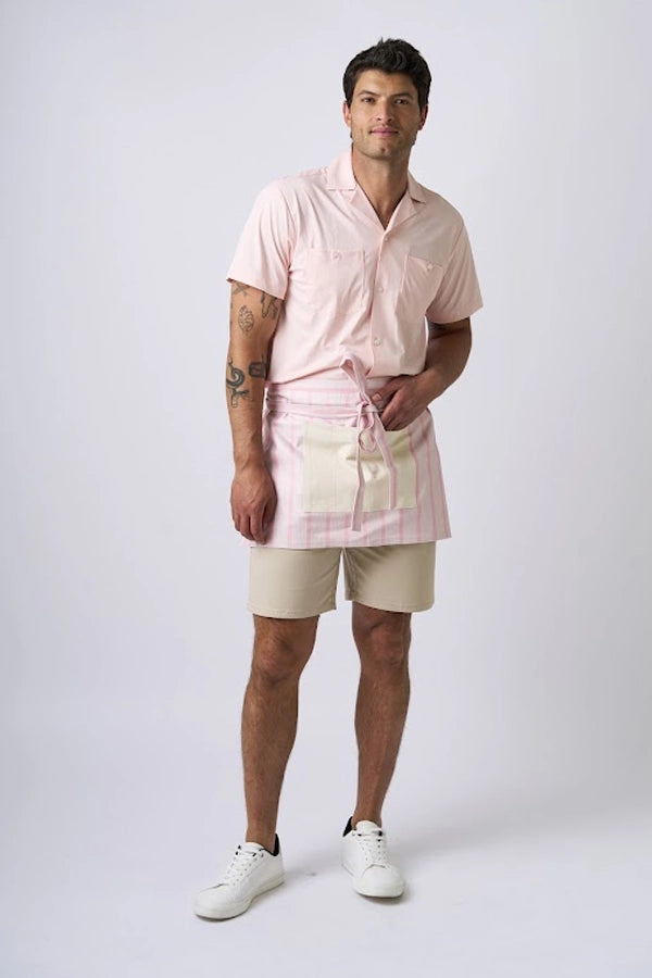 Bistro Apron with Contrast Pocket