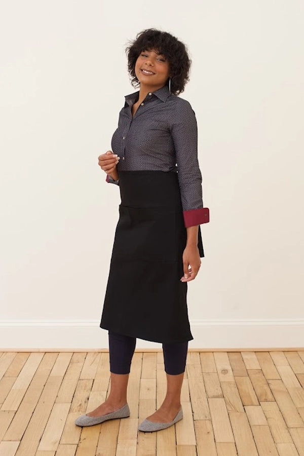 Classic Black Utility Apron