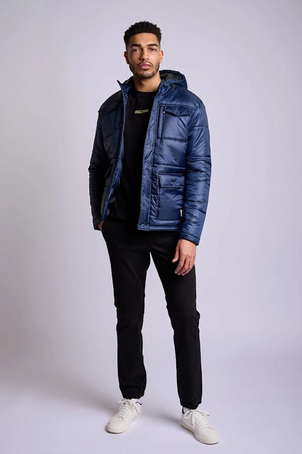 Quilted Hooded Jacket
