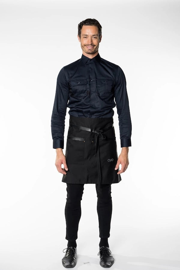 Sleek Black Utility Apron