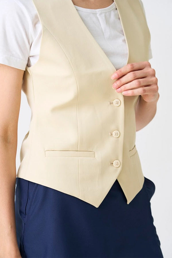 Women's Classic Beige Vest