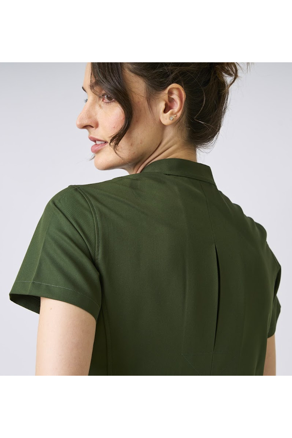 Women’s Asymmetric Button Uniform Top