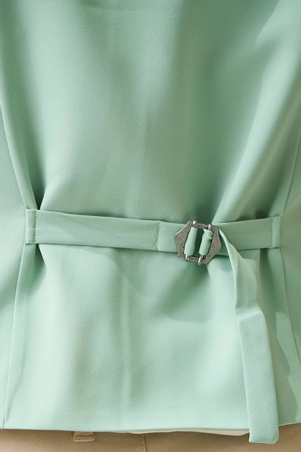 Men's Tailored Mint Uniform Vest