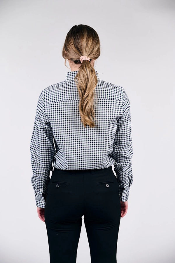 Classic Gingham Checkered Long Sleeve Shirt