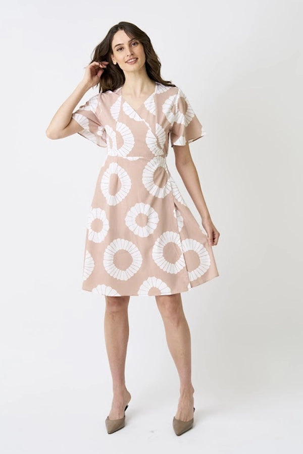 Women’s Printed Wrap Dress