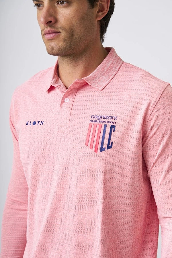 Men’s Long Sleeve Performance Polo