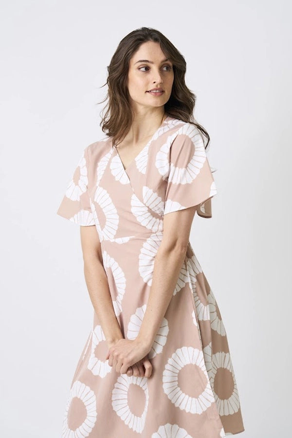 Women’s Printed Wrap Dress