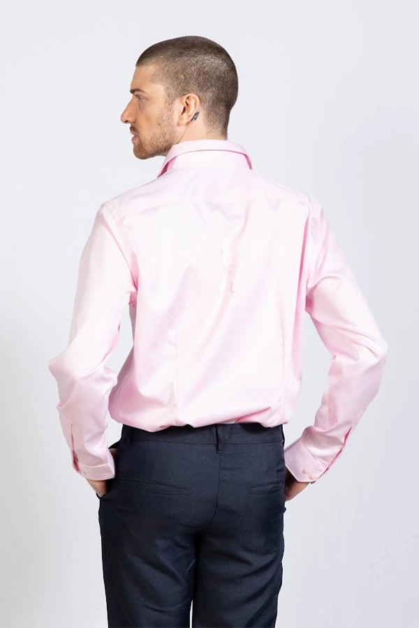 Men's Classic Pink Dress Shirt