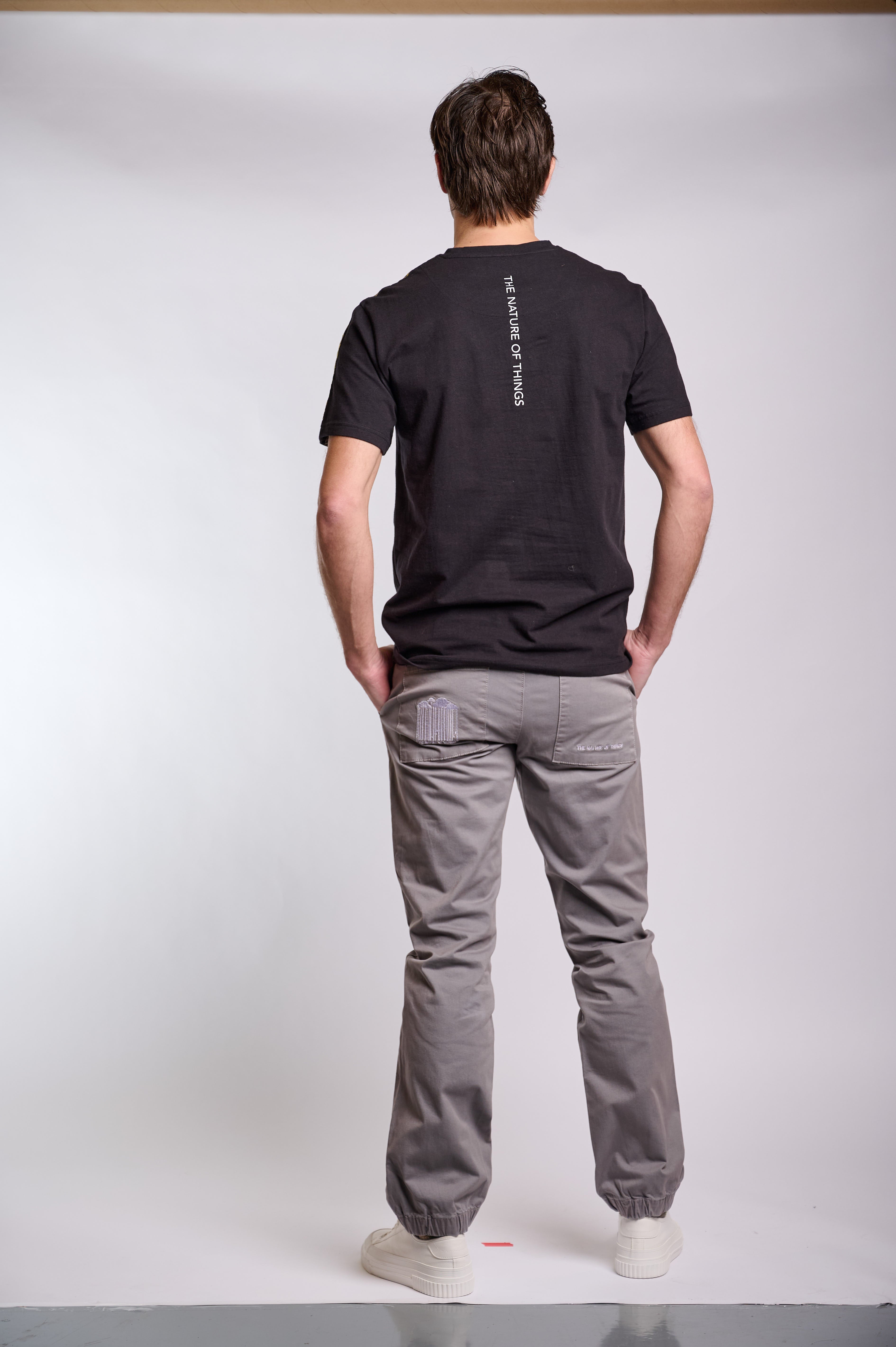 Black short sleeve T-shirt