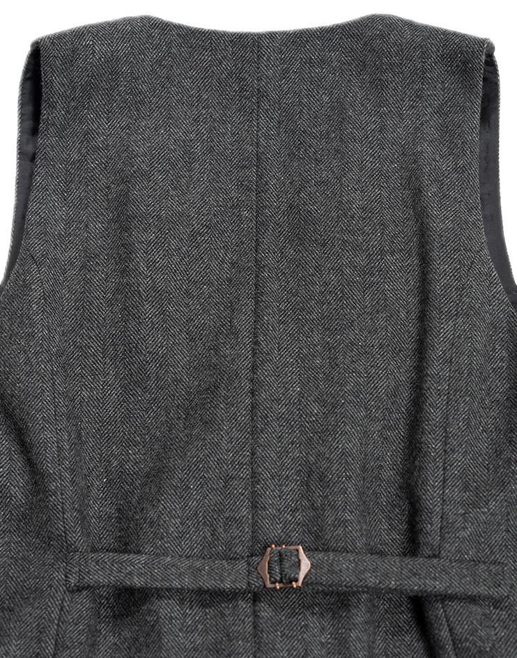 Grey Tweed Vest - Kloth Studio Inc. - klothstudio.com