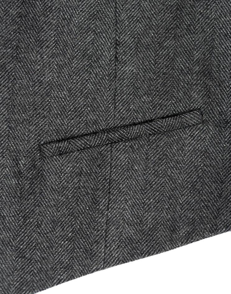 Grey Tweed Vest - Kloth Studio Inc. - klothstudio.com