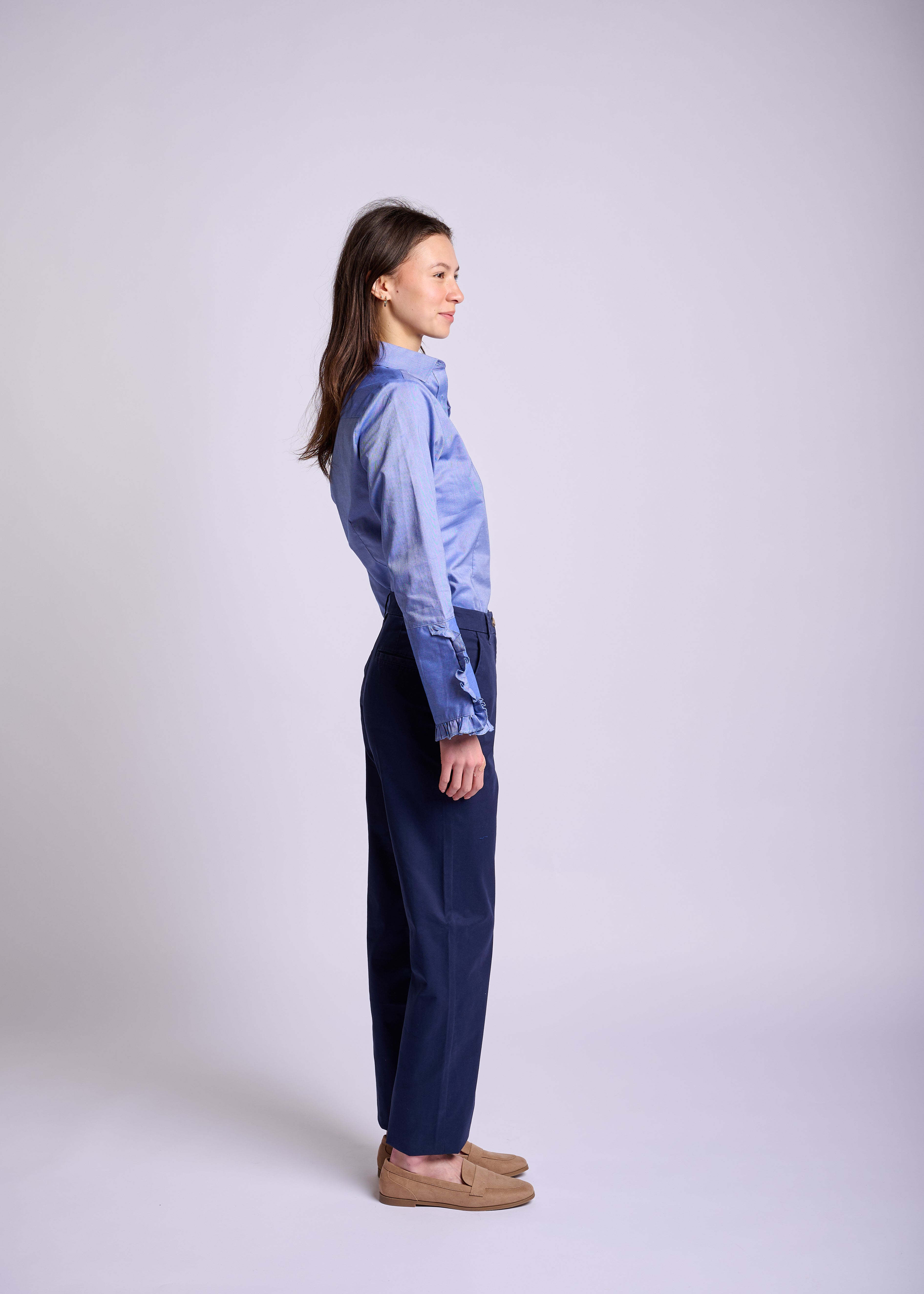Full sleeve Shirt with ruffle cuff detail
