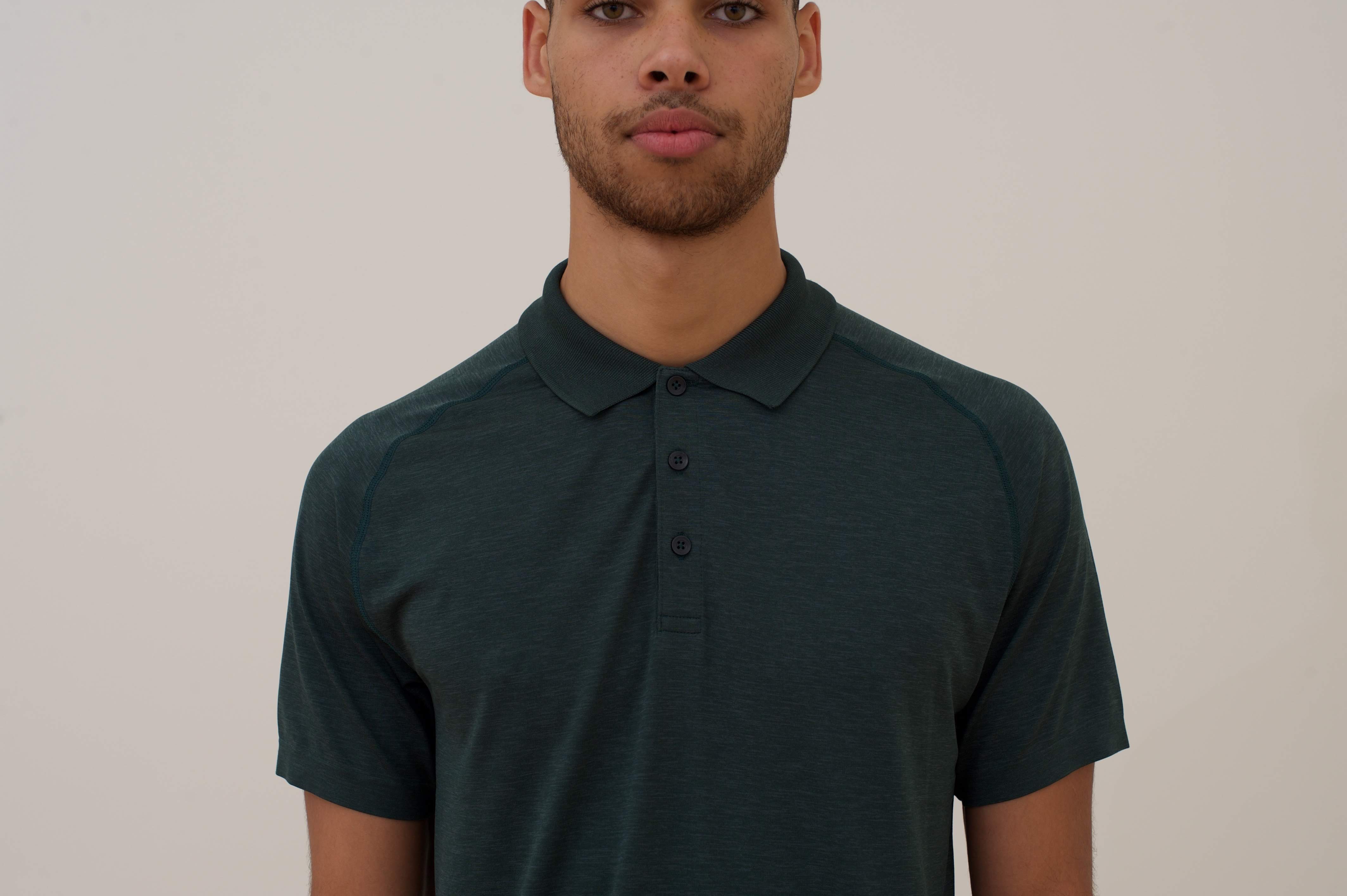 Classic Dark Green Polo T-Shirt for Men