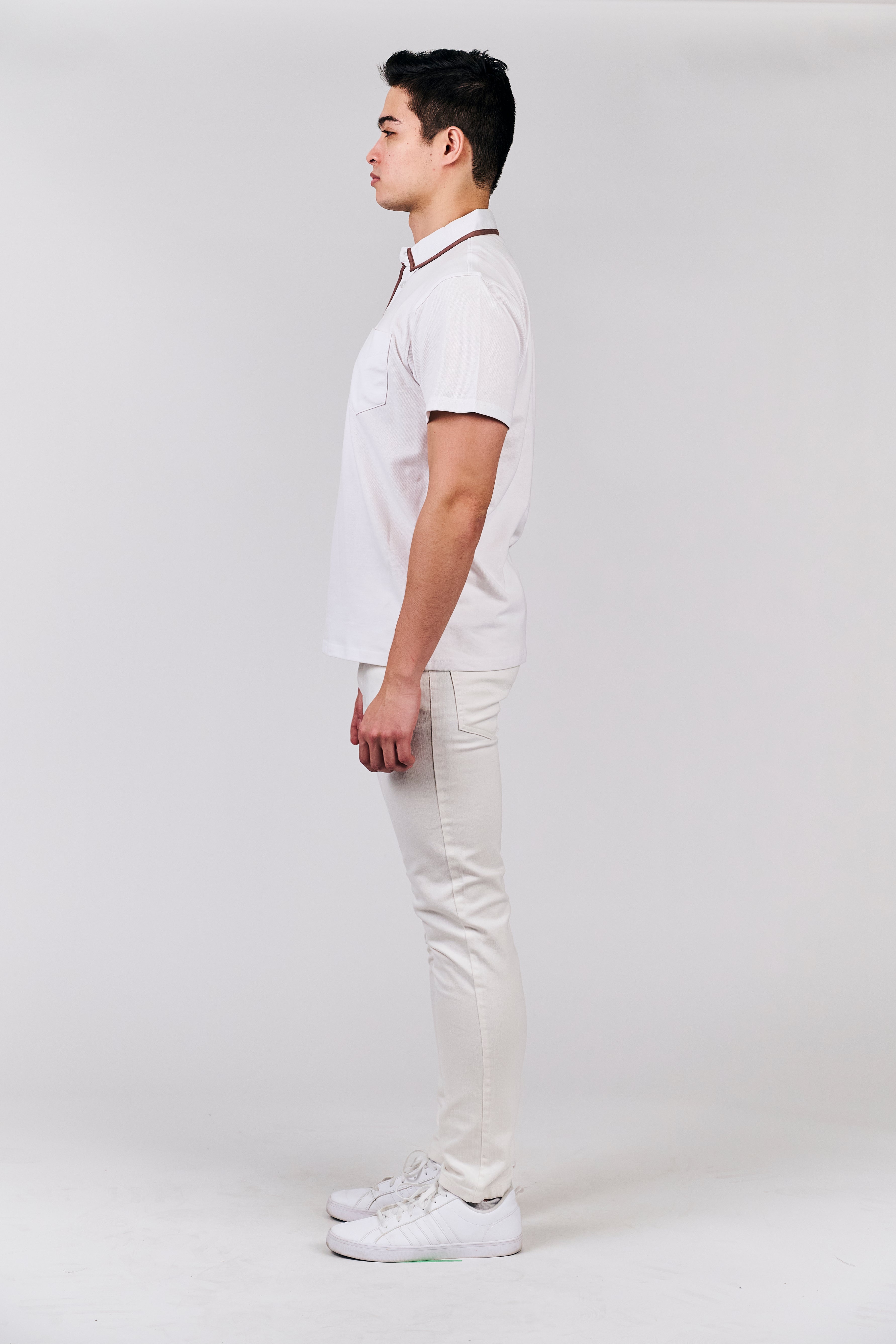 White Polo T-shirt