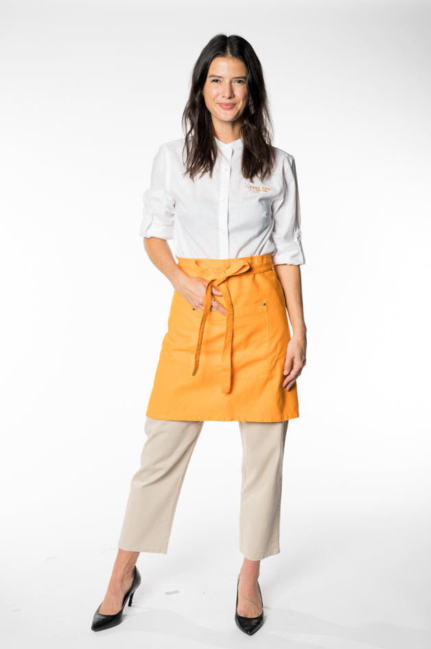 Orange Bistro Apron