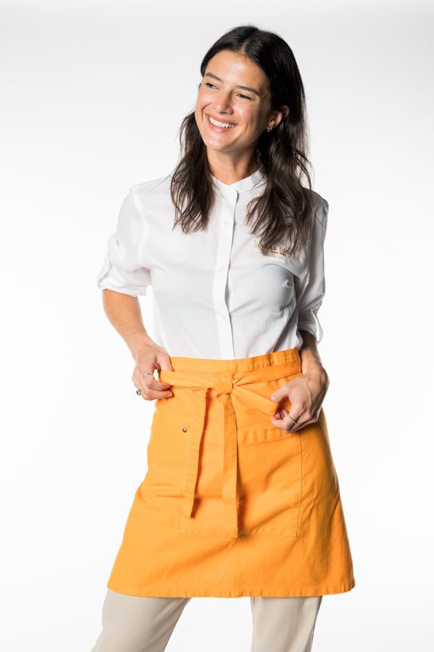 Orange Bistro Apron