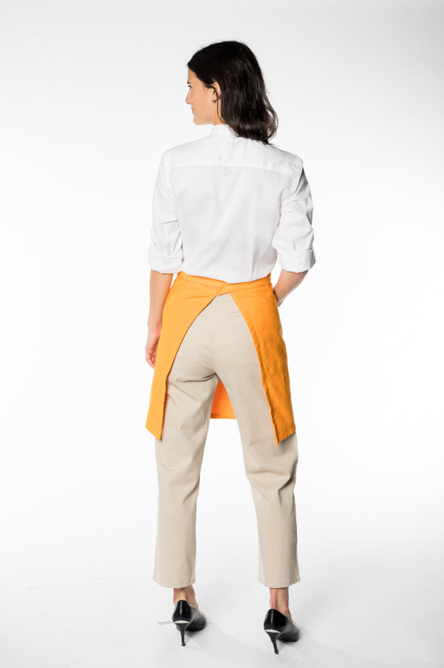Orange Bistro Apron