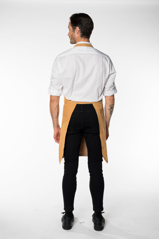 Orange Canvas Apron