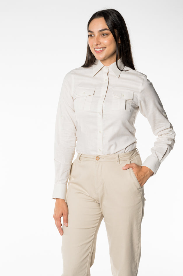 White Fitted Dress Shirt White Fitted Dress Shirt