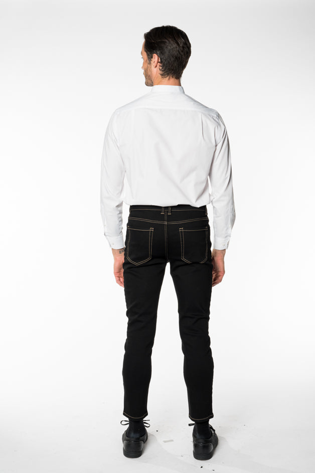 Men's Dark Wash Denim Jeans