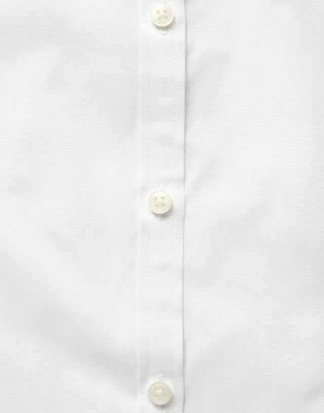 Women’s Classic White Button Front, Collar Dress Shirt - Kloth Studio Inc. - klothstudio.com