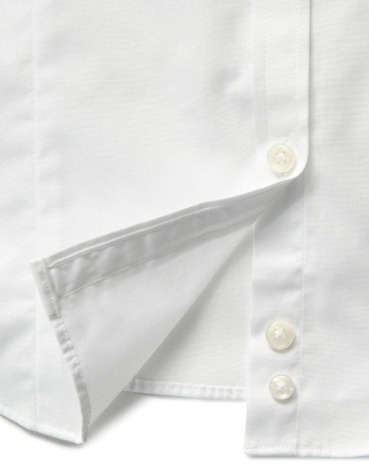 Women’s Classic White Button Front, Collar Dress Shirt - Kloth Studio Inc. - klothstudio.com