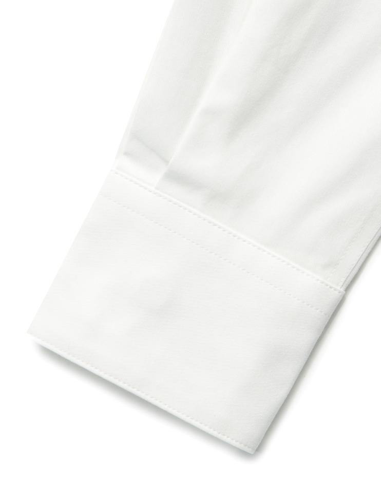 Women’s White Tuxedo Button Down Dress Shirt - Kloth Studio Inc. - klothstudio.com