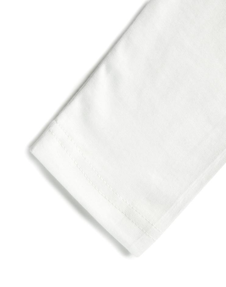 Women’s White Classic Long Sleeve V-Neck Shirt - Kloth Studio Inc. - klothstudio.com