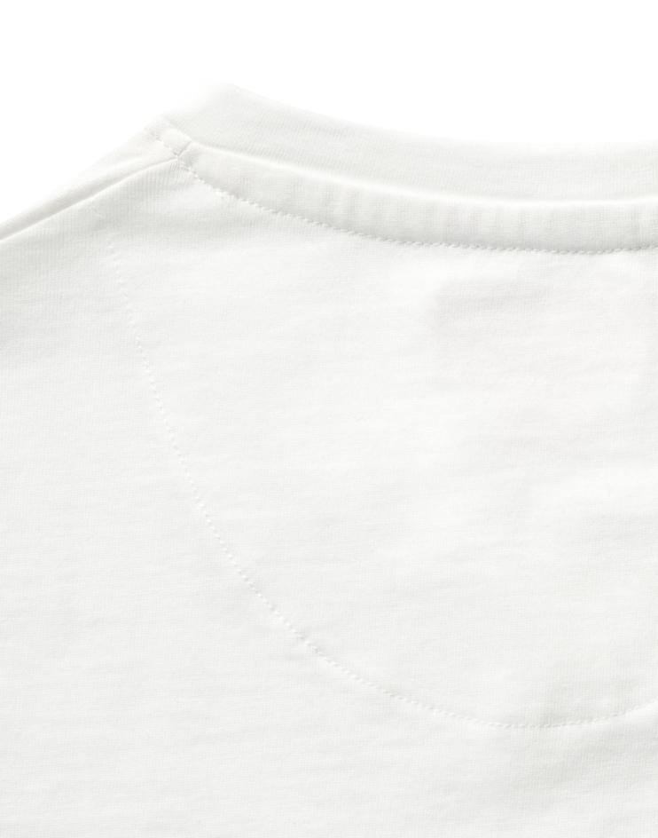 Women’s White Classic Long Sleeve V-Neck Shirt - Kloth Studio Inc. - klothstudio.com