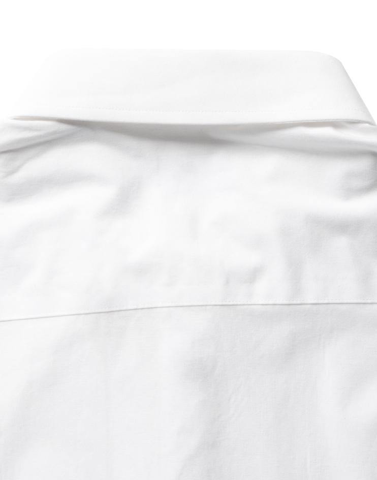 Men’s White Tuxedo Button Down Dress Shirt - Kloth Studio Inc. - klothstudio.com