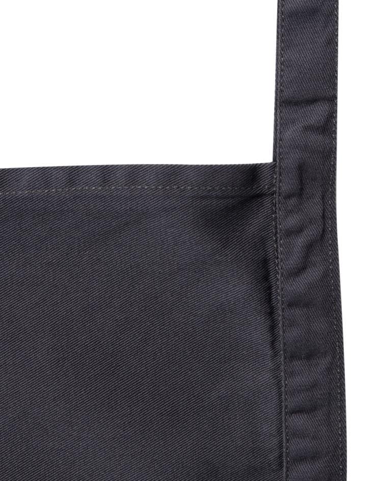 Charcoal Grey Knee-Length Bistro Apron - Kloth Studio Inc. - klothstudio.com
