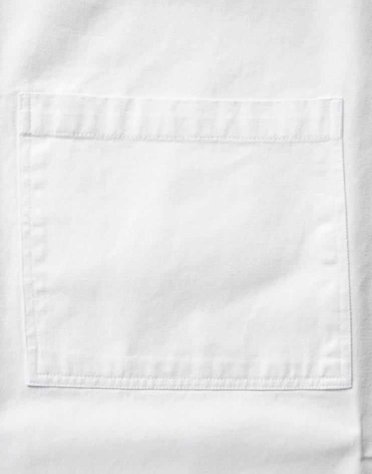 White Ankle-Length Full Bistro Apron - Kloth Studio Inc. - klothstudio.com